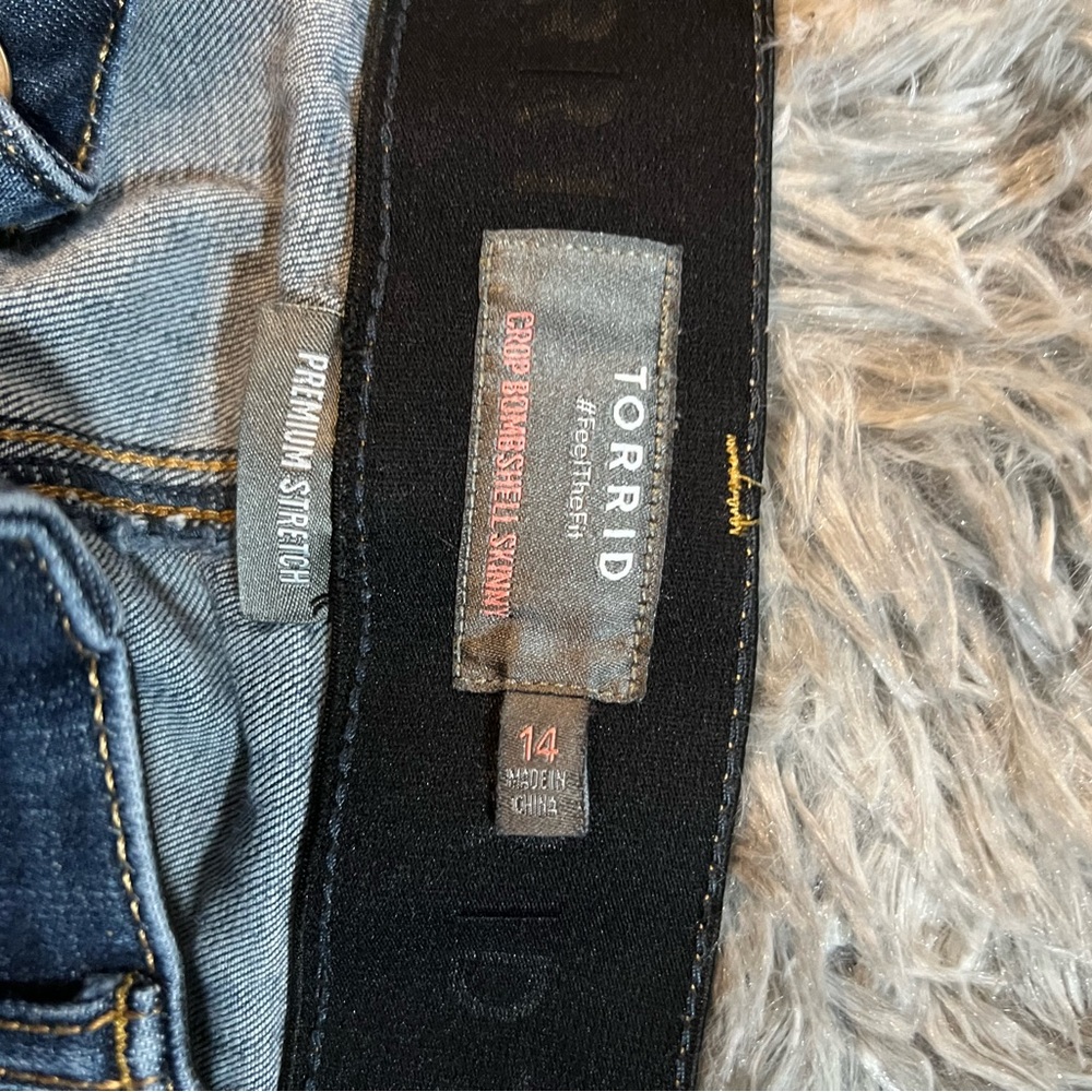 Torrid Jean capris